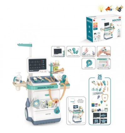 Մանկական բժշկական գործիքների հավաքածու ՛՛28 կտոր՛՛